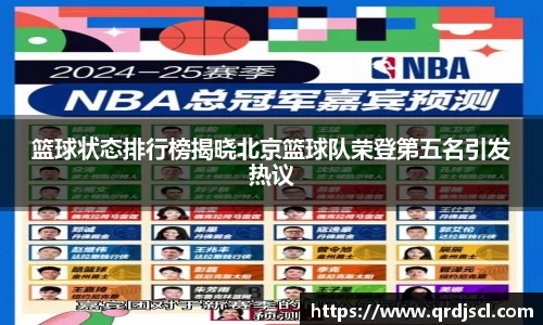 篮球状态排行榜揭晓北京篮球队荣登第五名引发热议